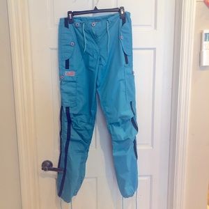 UFO construction Pant Blue Denim Cotton UFO construction Pant Blue Denim Cotton